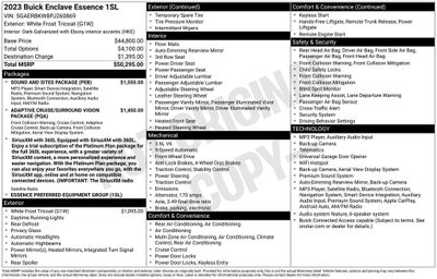 2023 Buick Enclave Essence
