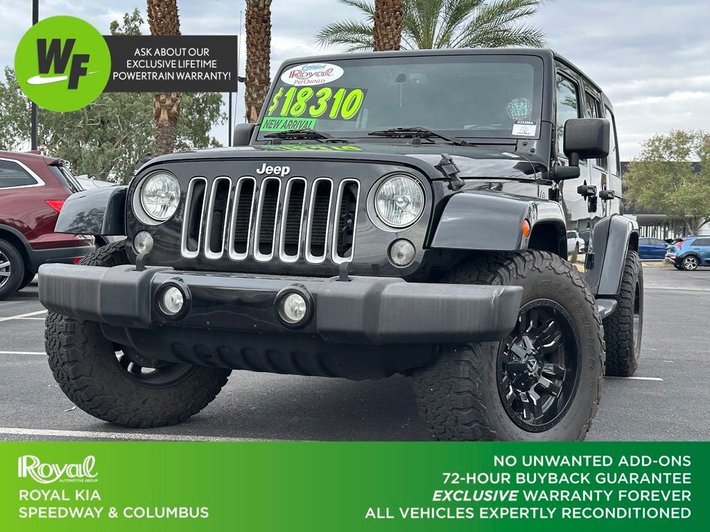 2016 Jeep Wrangler Unlimited Sahara