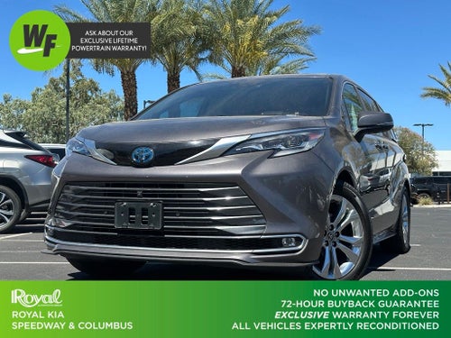2023 Toyota Sienna Platinum 7 Passenger