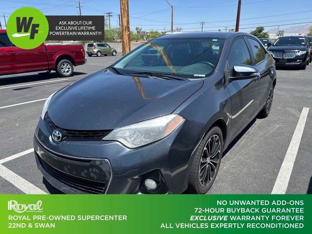 2016 Toyota Corolla S Plus