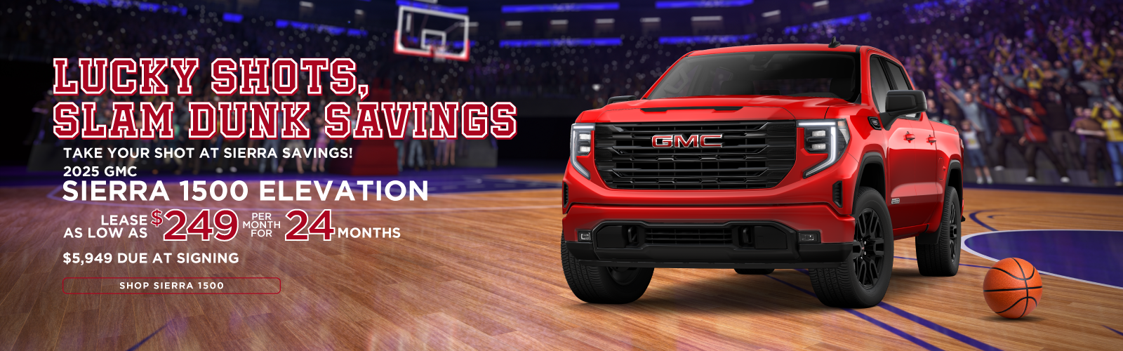 2025 GMC Sierra 1500 Elevation | $249/month for 24 months | $5,949 due at signing!